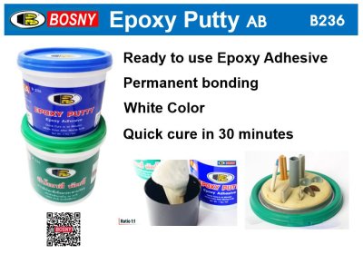 อีป๊อกซี่ พัตตี้ AB B236 Epoxy Putty