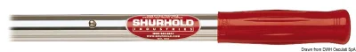 Telescopic aluminium handle 160/274 cm