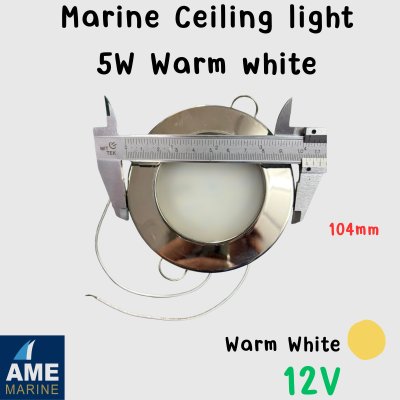 Ceiling light 5W 12V Warm white ,4inch