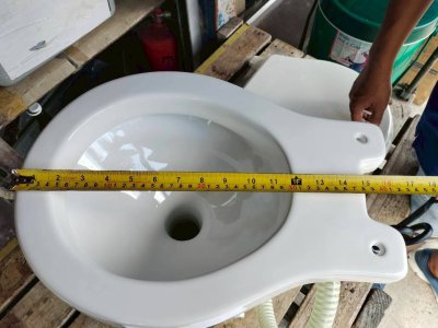 Nuova Rade Electric Marine Toilet, LT - 0E & LT - 1E