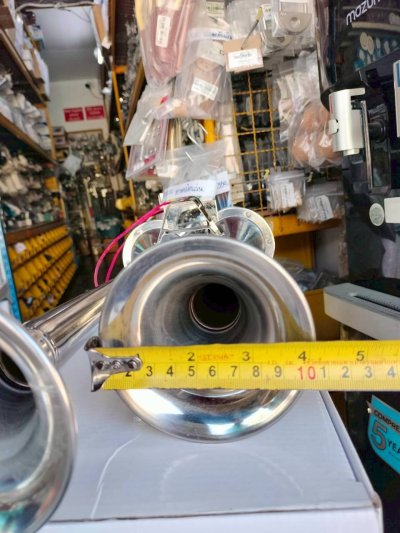 12V Marine Trumpet Horn Twin Dual Electric Powerful Boat Horn แตรคู่ 12 v