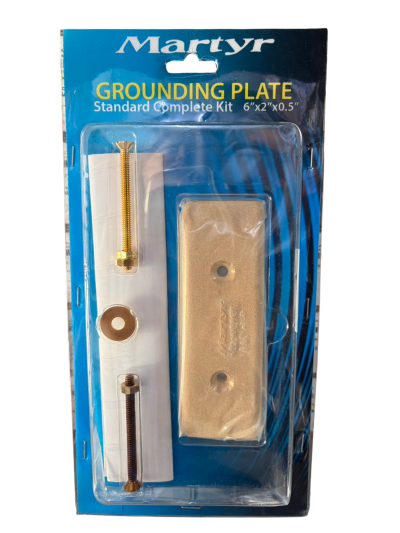 Martyr CM10421419 - Ground Plate Anode 152 x 50 x 12mm