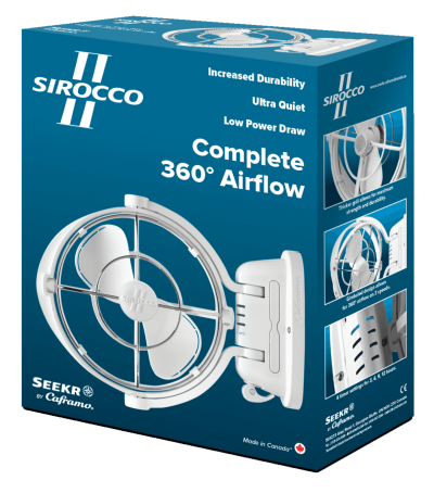 Sirocco II, White ,Fan
