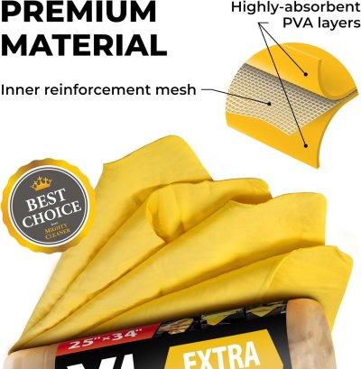 Mighty Cleaner XL Shammy Towels /chamois