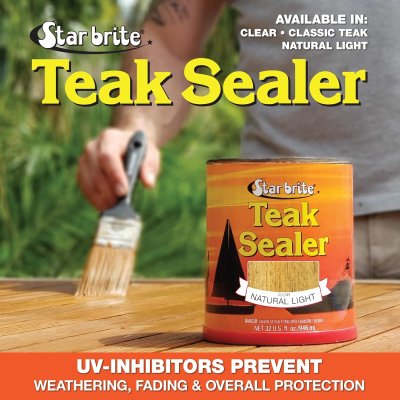Star Brite Tropical Teak Oil Sealer - Natural Light - Marine Grade 946 ml