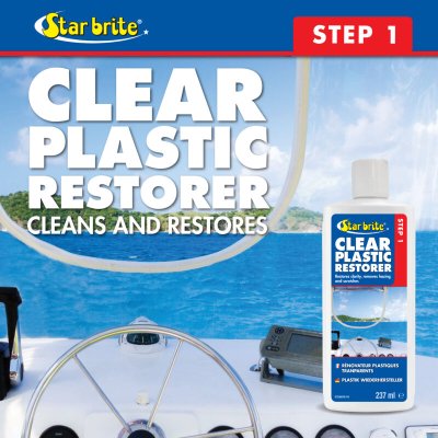 Star Brite Clear Plastic Restorer – Step 1