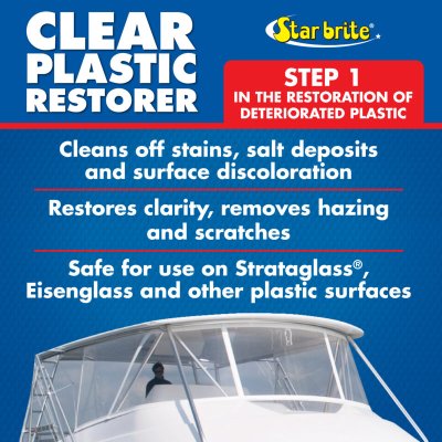 Star Brite Clear Plastic Restorer – Step 1