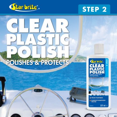 Clear Plastic Polish – Step 2