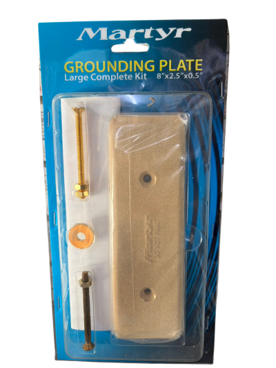 Martyr  CM10421420  Ground Plate Anode   203 x 62 x 12mm