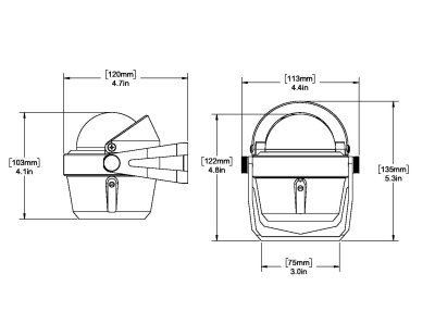 Compass Explorer Bracket Mount (B-51, B-51W)