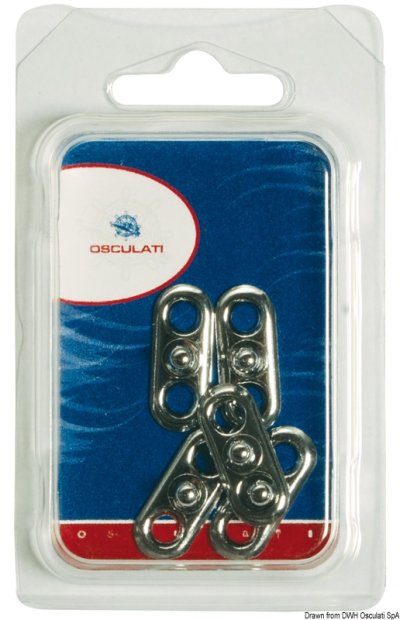 Loxx male snap fasteners + plate Blister N. 5 Code 10.443.50