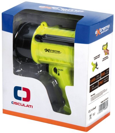 Extreme Plus watertight and rechargeable LED torch  12.170.13