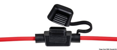 Watertight fuse holder for small fuses CODE 14.115.21