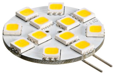 12-LED bulb G4 side connection Ø 30 mm