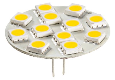 12-LED bulb G4 rear connection Ø 30 mm