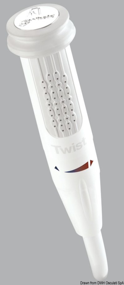 Twist Deck Shower Retail Cold  134162 whale  Osculati CODE 15.290.10