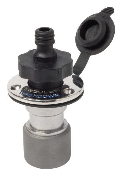 16.442.29 Plastic flush fitting f. washdown straight