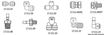 Intermediate lever tap CODE 17.111.19