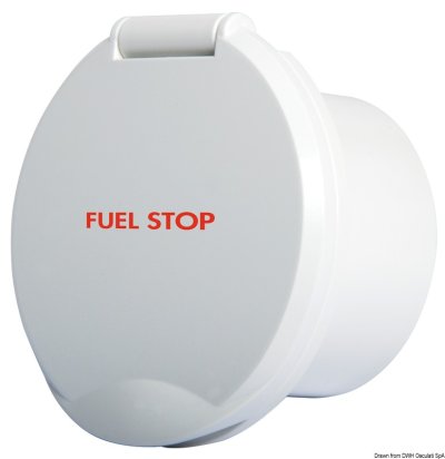 ClassicEvo white ABS compart w/FUEL STOP wording  17.452.56