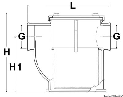 Special water cooling filter nickelplat.RINA