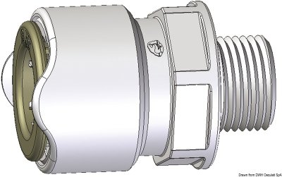 WHALE 3/8" BSP male adapter  17.815.83