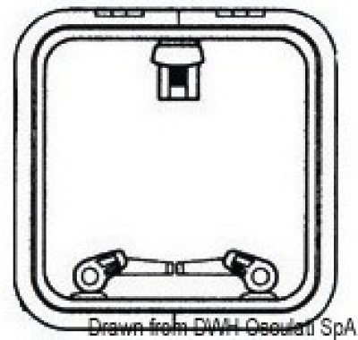 LEWMAR Low Profile hatch 40 Osculati Code  19.410.40