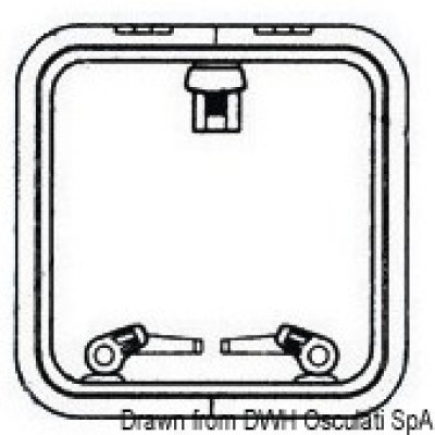 LEWMAR Low Profile hatch 44  Osculati Code  19.410.44