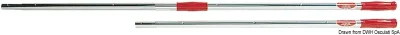 Telescopic aluminium handle 160/274 cm