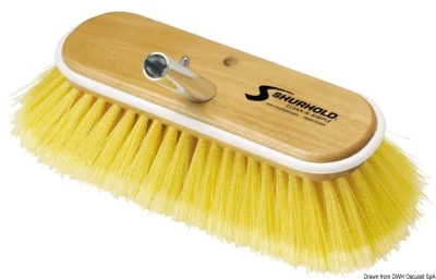 Scrubber 10"soft yellow fibres