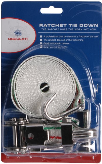 Coloured polyester strap high-resistance25mm 600cm  63.252.03