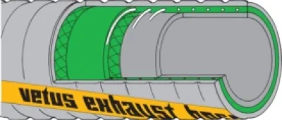Rubber exhaust hose VETUS