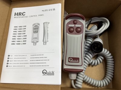 HAND HELD REMOTE CONTROL  Quick  Model HRC1002
