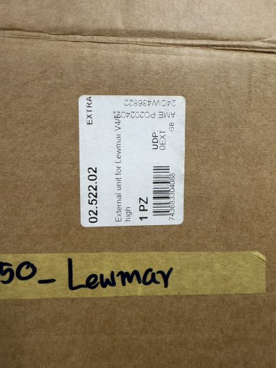 External unit for Lewmar V4/5 high CODE 02.522.02