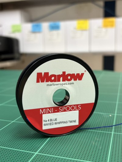 Marlow ฺBlue whipping twine  CODE 10.207.24