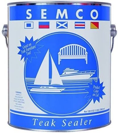 Semco Solvent-Based Teak Sealer Clear Tone 3.785L