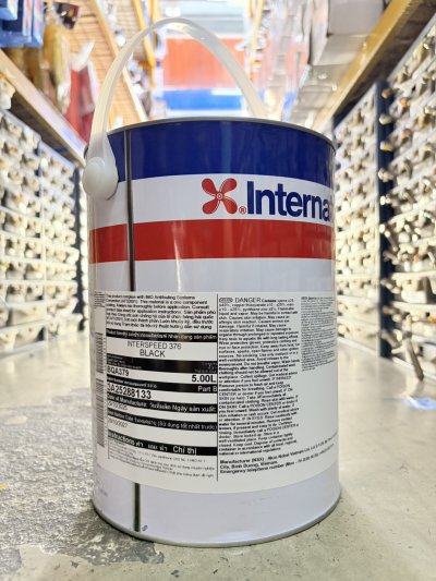 International Interspeed 376 Black สีกันเพรียงอินเตอร์ อินเตอร์สปีด 376 สีดำ