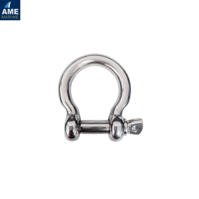 Shackles Omega Stainless steel SS316 สเก็นโอเมก้า สแตนเลส316 ใช้กับโซ่สมอเรือ เป็นสแตนเลสบริสุทธิ์ ไม่เป็นสนิม แม่เหล็กดูดไม่ติด
