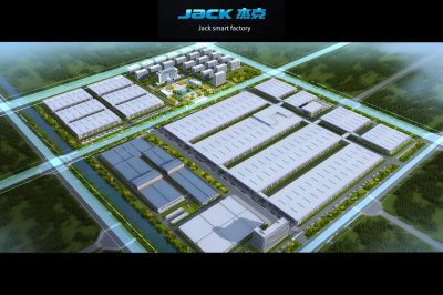 แบบแปลน 3D  โรงงานใหม่ JACK