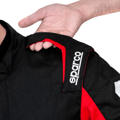 SPARCO ONE SUIT - (Black/Red)