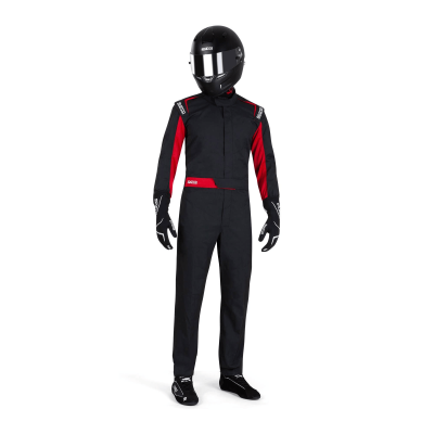 SPARCO ONE SUIT - (Black/Red)