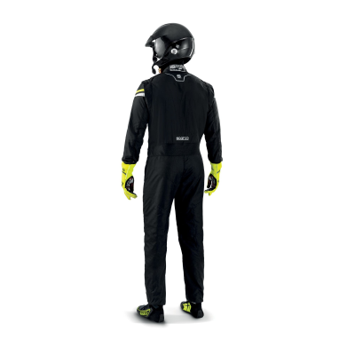 SPARCO PRIME SUIT - (Black/Fluo yellow)