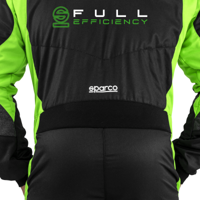 SPARCO FUTURA SUIT - (Black/Fluo green)