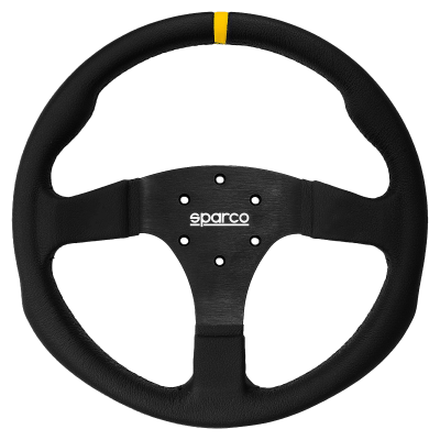 SPARCO R330 STEERING WHEEL LEATHER NO BUT