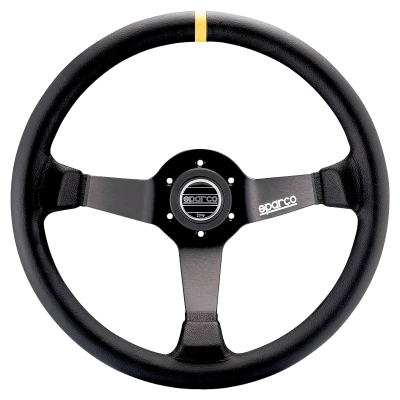 SPARCO R345 LEATHER BLACK