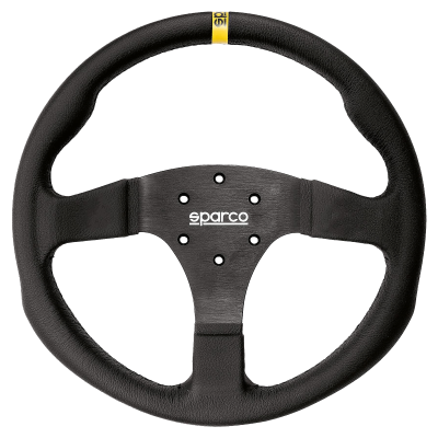 SPARCO R350 STEERING WHEEL LEATHER NO BUTT