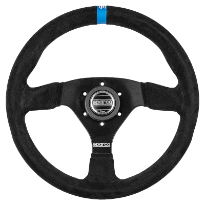 SPARCO R383 SPARCO LOGO SUEDE BLACK