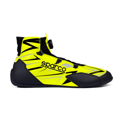SPARCO KARTING SHOES K-RAPID FIA - (FLUO YELLOW/BLACK)