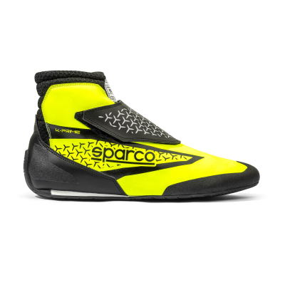 SPARCO KARTING SHOES K-PRIME FIA - (YELLOW FLUO/BLACK)