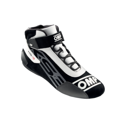 OMP KARTNG SHOES KS-3 - (BLACK/WHITE)