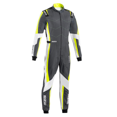 SPARCO KARTING SUIT KERB ADVANCED - (Dark grey/Fluorescent yellow)